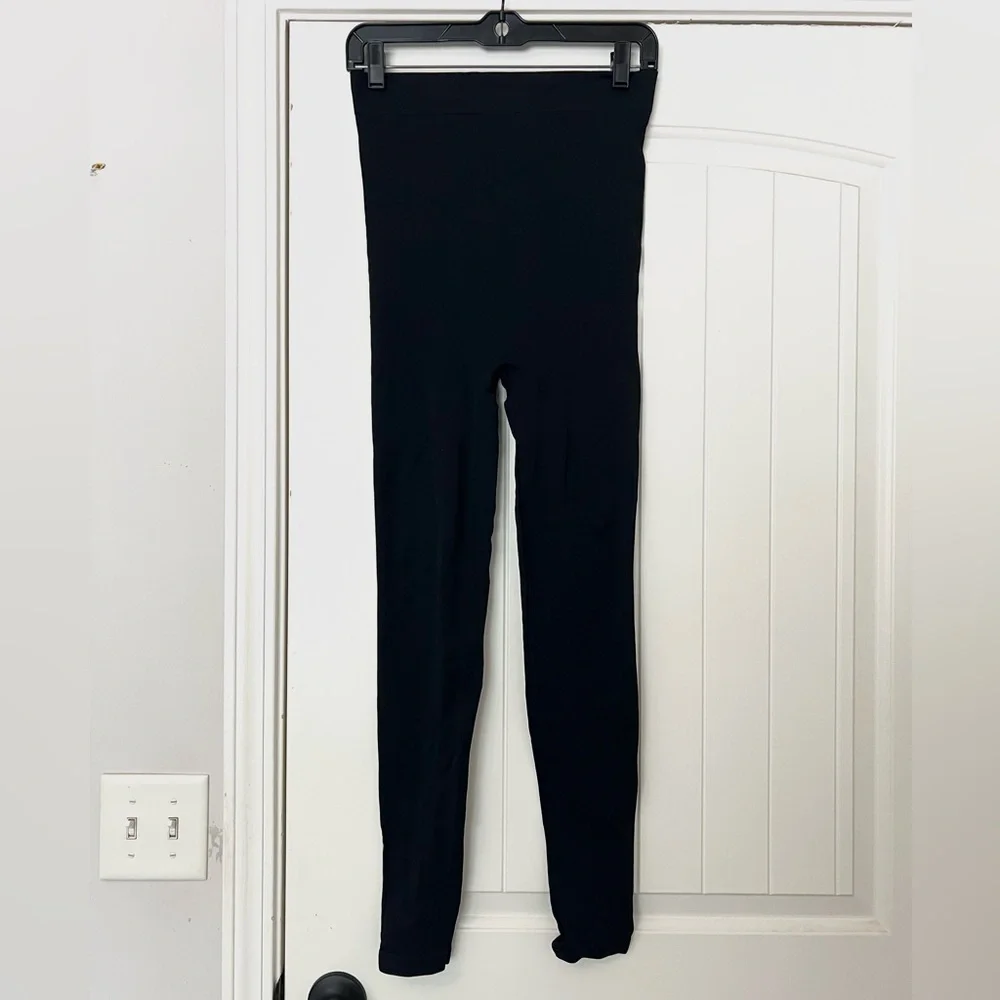 BLANQI Everyday High Waist Postpartum + Nursing Support Leggings Black